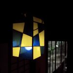 電燈 アンティーク ステンドグラス